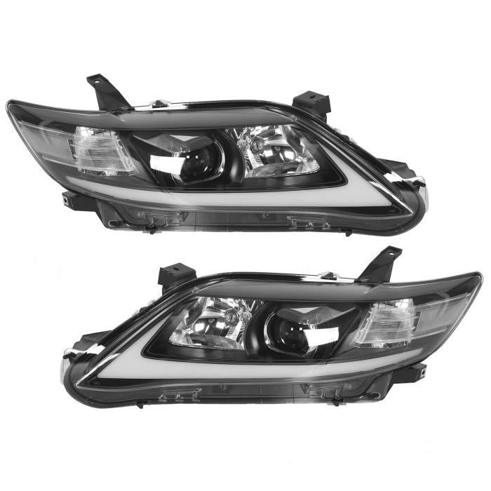 Coque De Phare Pour Peugeot 207 (2009-2013) - Paire Transparente | Protection Anti-Rayures Et Eau | Matière PC