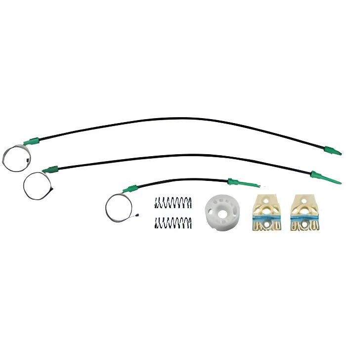 Lève vitre Kit de réparation Câble avant gauche pour vw bora