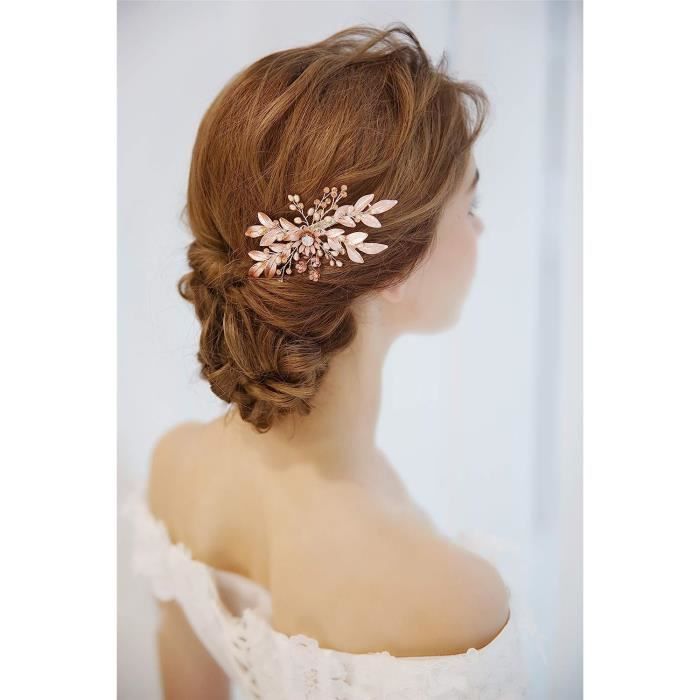 Rose new arrivals cheveux mariage