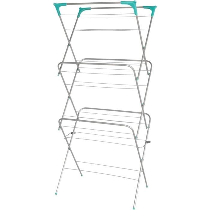 ZHOUXI - Etendoir à Linge Pliable, Séchoir à vêtements Mobile, Etendage