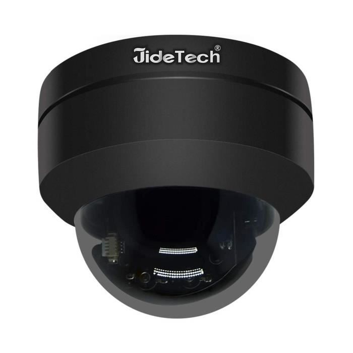 Max 128G SD Card Stockage SHIWOJIA PTZ Cam/éra d/ôme ext/érieure Cam/éra IP 1080P 2.4G WiFi avec Inclinaison panoramique,Vision Nocturne Couleur D/étection de Mouvement Audio bidirectionnelle IP66 /étanche