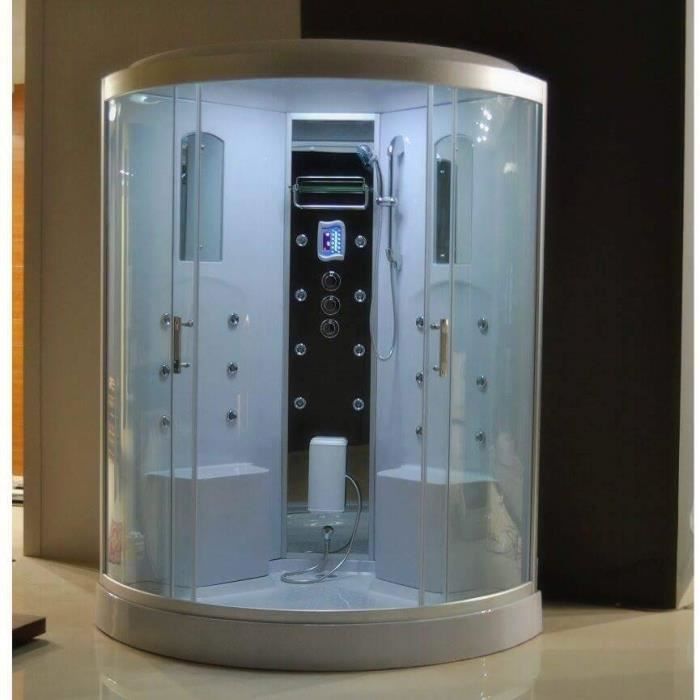 Cabine De Douche Hydromassante Frahon 130x130x215 Cm Cabine De