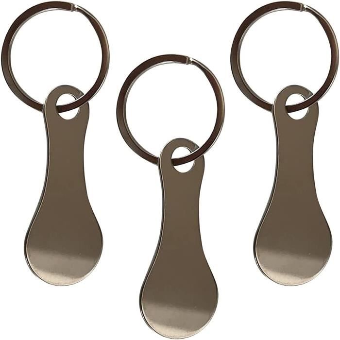 EXCEART 6pièces Porte-clés Jetons de Chariot Métal et Pendentif pour Chariot de Courses Lot de Jetons Pratiques EXCEART 6pièces Porte-clés Jetons de Chariot Métal et Pendentif pour Chariot de Courses Lot de Jetons Pratiques