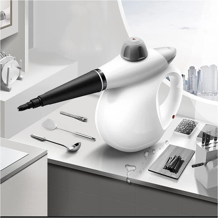 Nettoyeur Vapeur Portatif Haute Température KOK – 120°C, 10 Accessoires, Nettoyage Multi-Surfaces Sans Produits Chimiques
