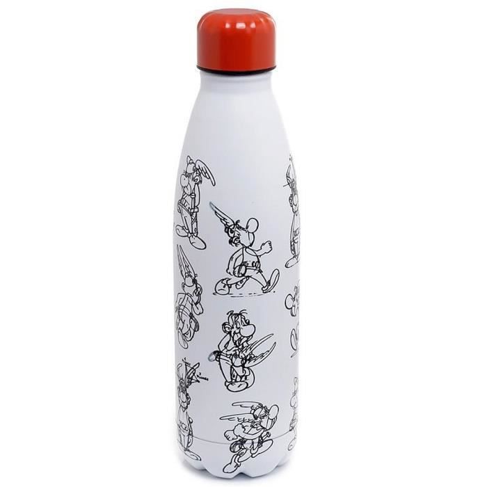 GOURDE BIDON,starry white-500 ml--Bouteilles'eau à Double paroi en acier inoxydable avec