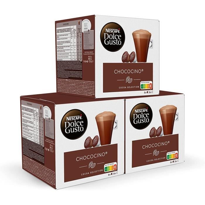 Nescaf Dolce Gusto Chococino 48 capsules Lot de 3X16 175
