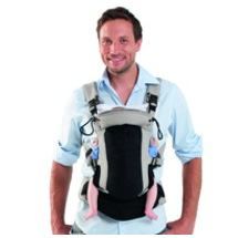 Porte b b ergonomique AMAZONAS Carry Star Gris Jusqu 15 kg
