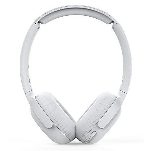 Philips Audio Casque Bluetooth UH202WT/00 on Ears Bluetooth (sans Fil, 15 Heures de Batterie, Oreillettes Souples, Microphone,