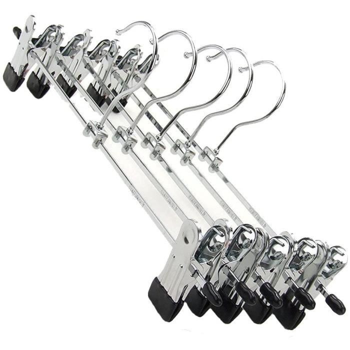 Cintres Pantalons 10 Cintres Multifonctions Gain De Place, Avec Crochet Pivotant 360°, Pour Un Rangement Optimal De Vos Vêtements | Leroy Merlin Cintre Pour Pantalon Cintres Pantalons 10 Cintres Multifonctions Gain De Place, Avec Crochet Pivotant 360°, Pour Un Rangement Optimal De Vos Vêtements | Leroy Merlin Cintre Pour Pantalon