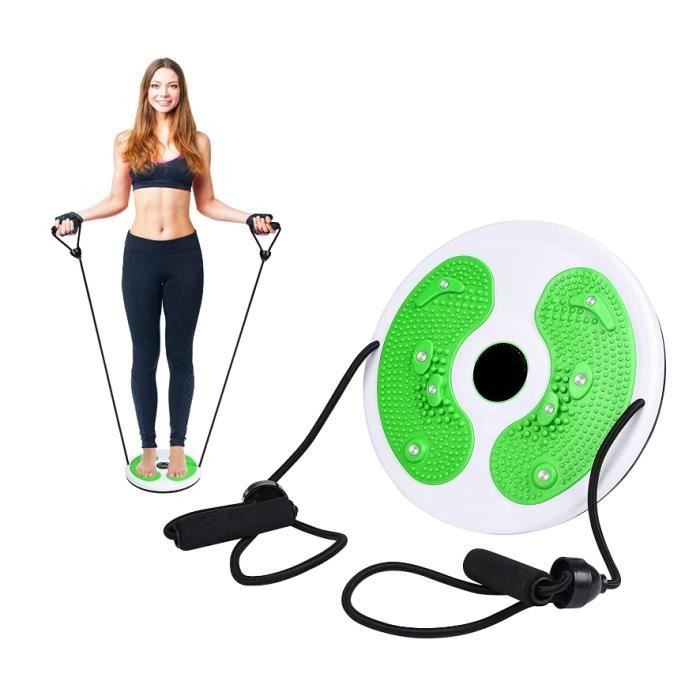 Twist Disque de Taille, Disque de Torsion Fitness avec Corde de Traction  Multifonctionnel Massage des Pieds Corps Twister Planches - Cdiscount Sport