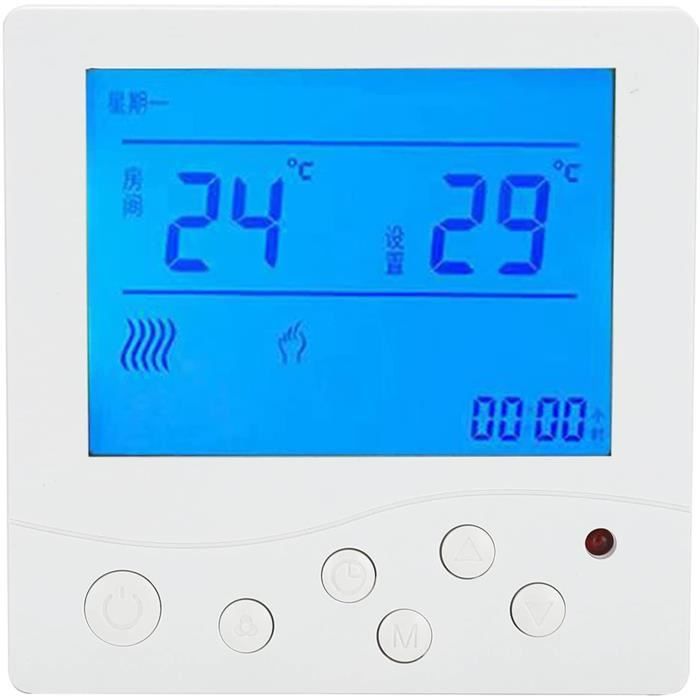 Thermostat Numérique Programmable AC220V Contrôleur de Température de