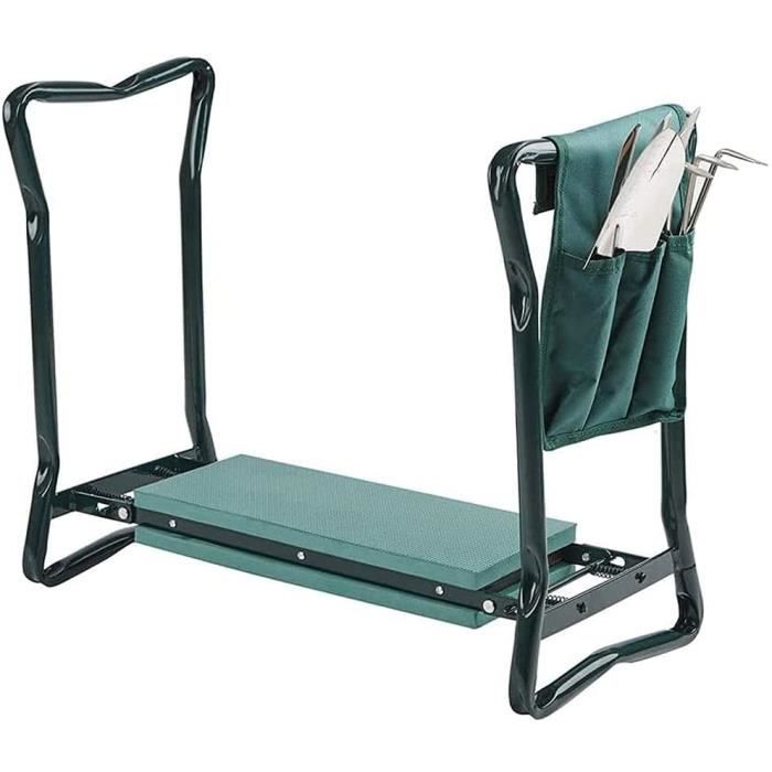 GORANDO Coussin De Genoux De Jardin Premium - Coussin Universel Confortable Avec Effet Mémoire, Idéal Jardinage, Atelier & Loisirs - 43 X 21 X 3 Cm