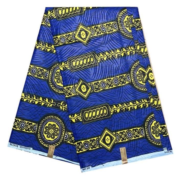 Tissu - Batik - Ankara - 100% Polyester - Imprimé Patchwork - Respirant ...