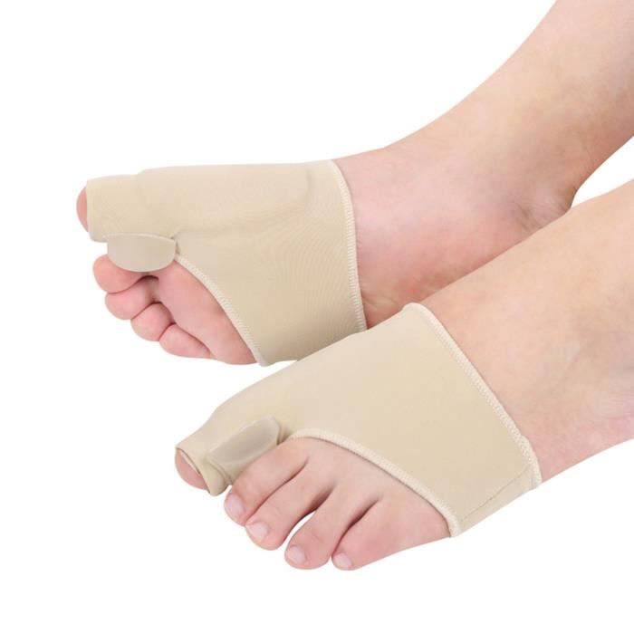 1 paire oignon Gel manchon Hallux Valgus dispositif douleur au pied  soulager les soins des pieds pour talons semelles orthèses cor-1 - Achat /  Vente soin mains et pieds 1 paire oignon Gel manchon - Cdiscount