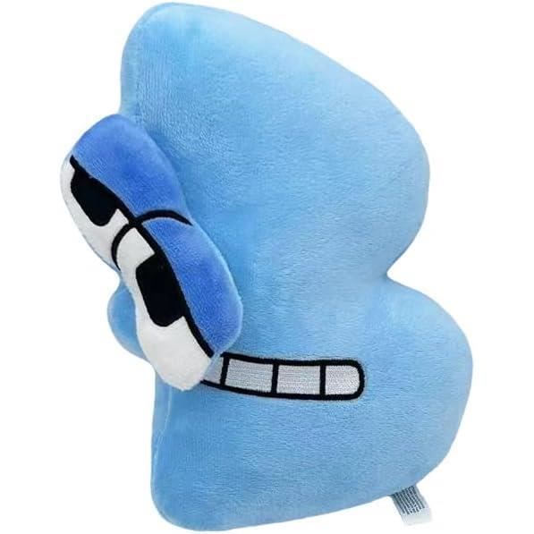 Coussin Lettre Peluche – 38x30 Cm, Initiale Alphabet, Doux Et Décoratif | Pour Canapé, Lit, Voiture, Apprentissage Enfants