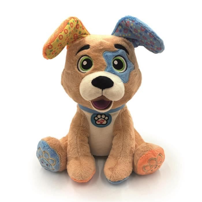Choco le Chiot Rigolo - CLEMENTONI - Jouet Interactif - Dès 10 Mois - Apprentissage - Lettres & Chiffres - Chansons & Mélodies