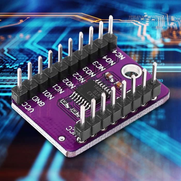 Module Clavier à 4 Boutons Indépendants - Pour Projets électroniques Arduino/Raspberry - Dissipation Thermique