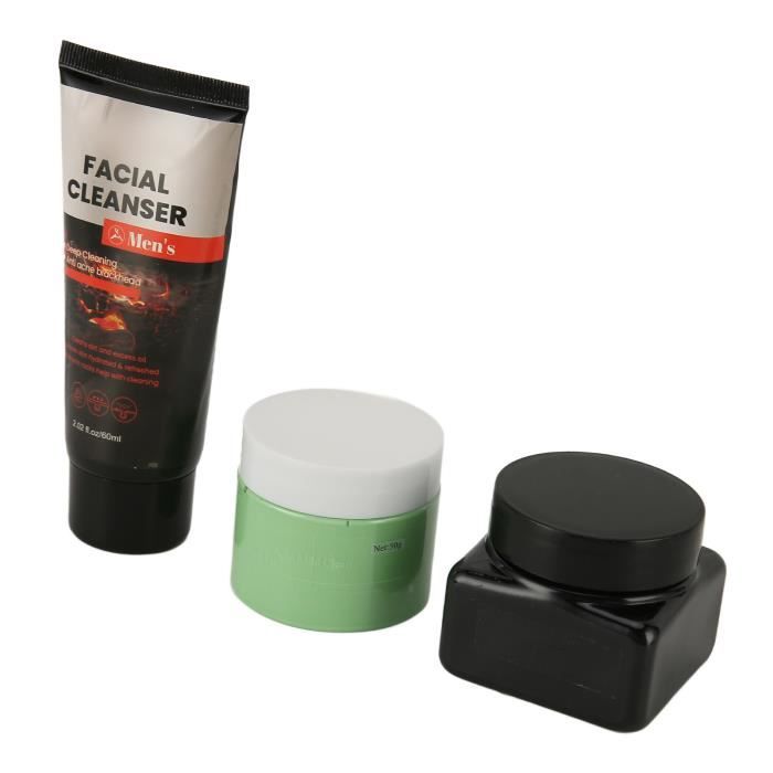 Drfeify Kit de soins de la peau pour hommes Men Face Skin Care Kit