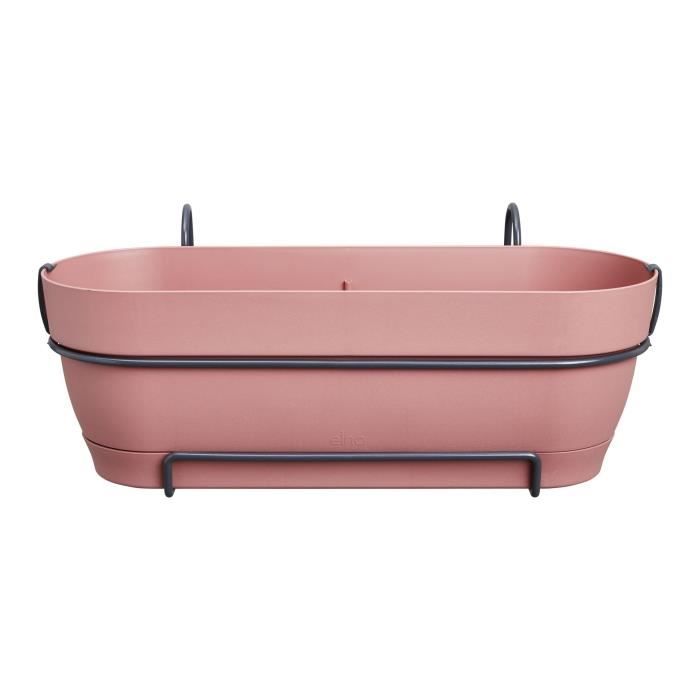 Planteur Rectangle VIBIA - Plastique - Réservoir - Ø50 - Rose Poussière