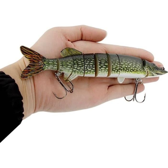 QualyQualy Leurres De Pêche En Caoutchouc - Pour Pêche à La Truite, Sandre Et Perche COULEUR A