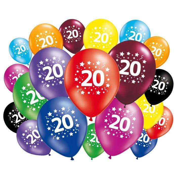 Ballons Ans X Cdiscount Maison Ballons Ans X Cdiscount Maison