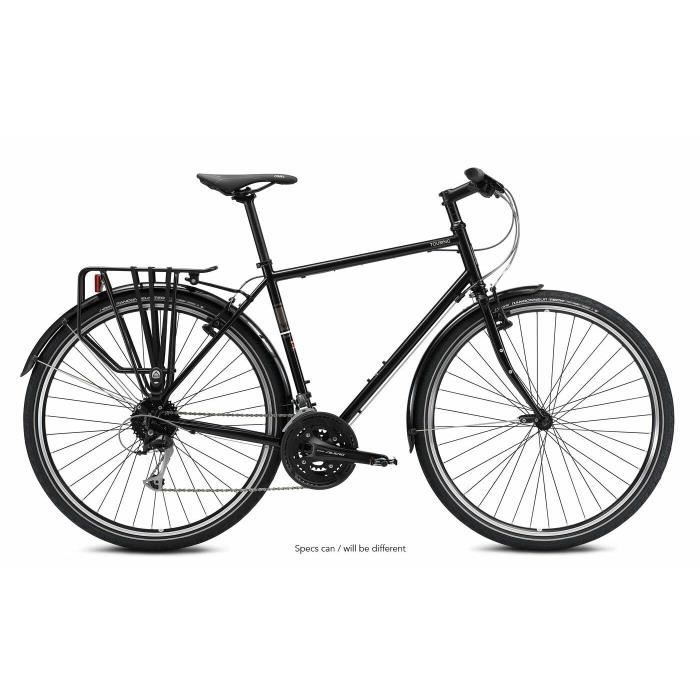Vélo Fuji Touring ltd 2022 - noir - 54 cm - Shimano Alivio - Reynolds 520 chromoly - 27 vitesses