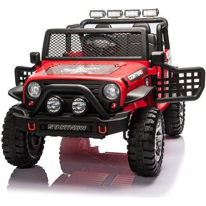 Voiture lectrique enfant 2 places SAM JEEP Batterie 12V