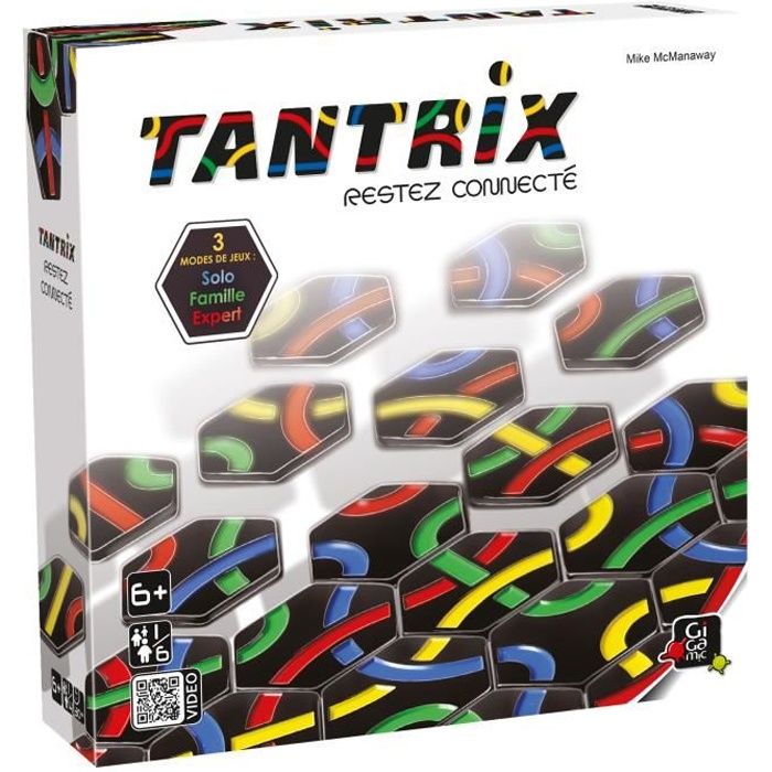 Jeu de réflexion Tantrix - GIGAMIC - 56 pièces - Orange - À partir de 6 ans  - Cdiscount Jeux - Jouets