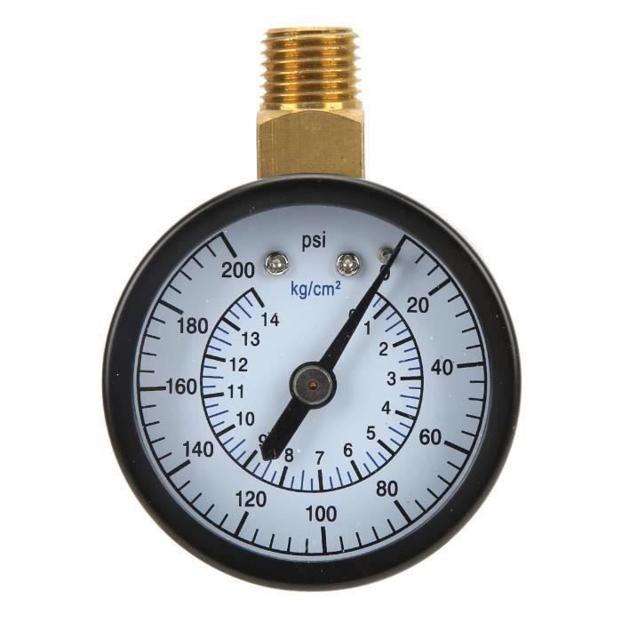Betian-Manomètre hydraulique jauge de pression stable 0-8500Psi de haute qualité pour mesure de