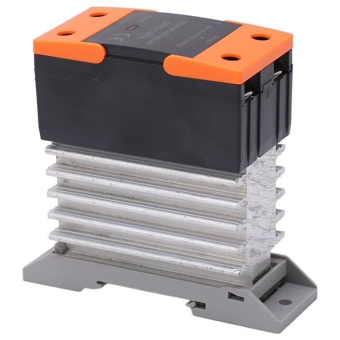 2 Relais SSR-40DA Hailege - Entrée 3-32V DC / Sortie 24-380V AC - 40A - Pour Automatisme
