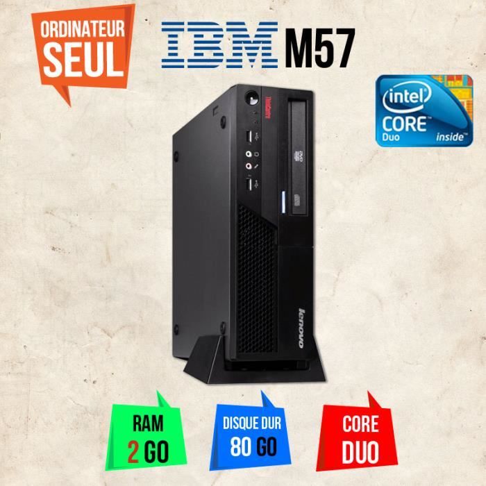 Lenovo - PC Bureau M57 - Reconditionné - Lenovo