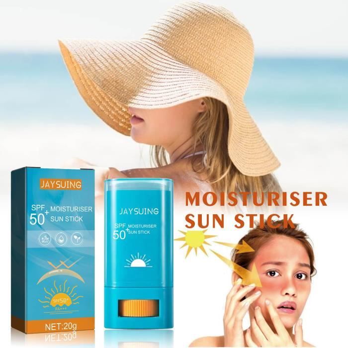 Crème Solaire Bâton De Protection Solaire Hydratant Spf50, Ne Laissez Pas Le Soleil Endommager