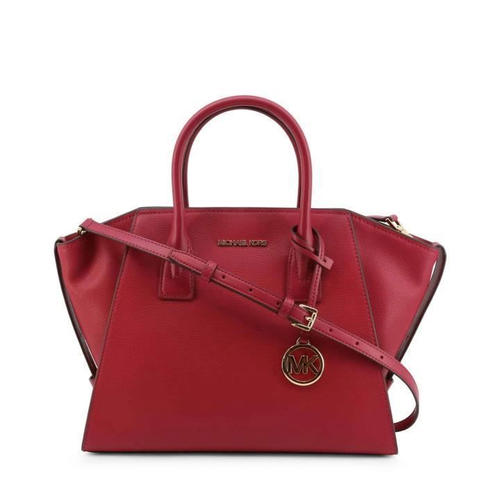 Sac michael top kors rouge