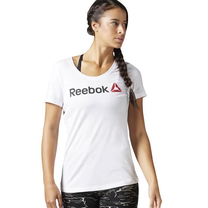 tee shirt femme reebok