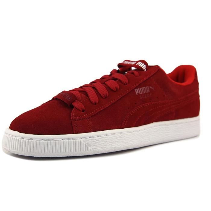 Puma Suede X Trapstar Daim Baskets Rouge - Cdiscount Chaussures