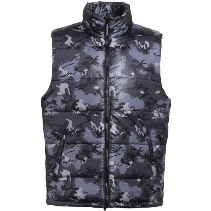 Doudoune sans manche homme camouflage on sale