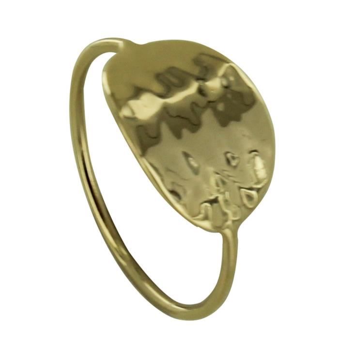 Bague en or martelé Clearance