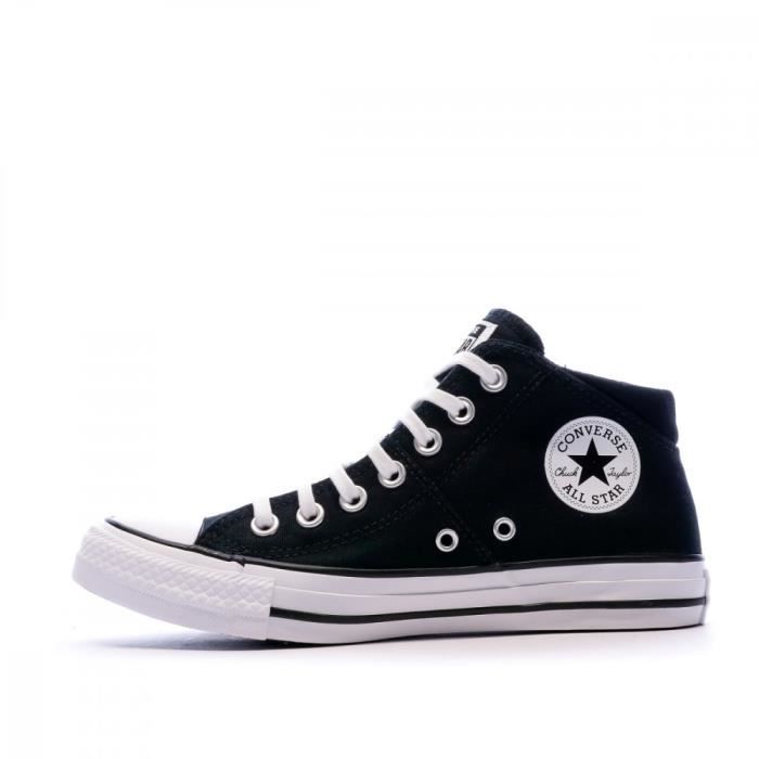 All Star Noir Femme Converse Madison Mid Black - Cdiscount Chaussures