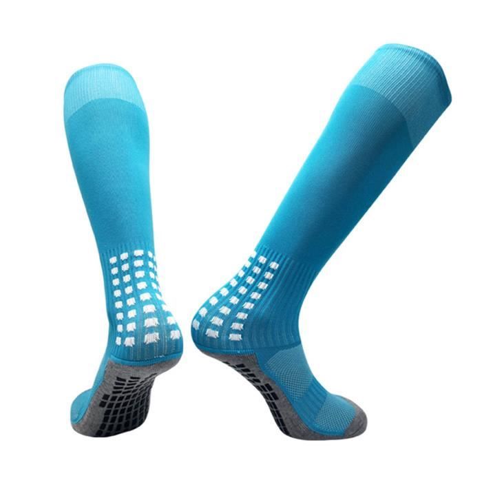 Chaussettes de football rayée enfant viralto club jr bleue