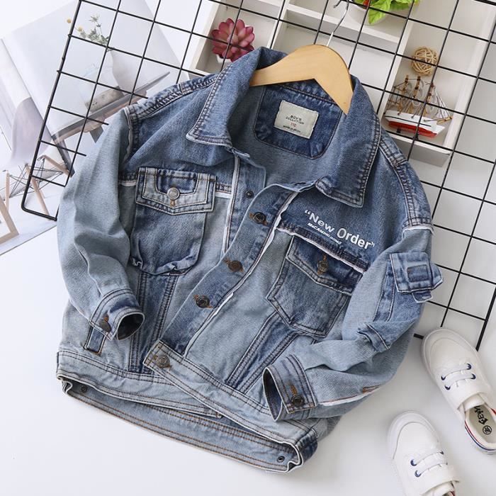 Veste en store jean 14 ans