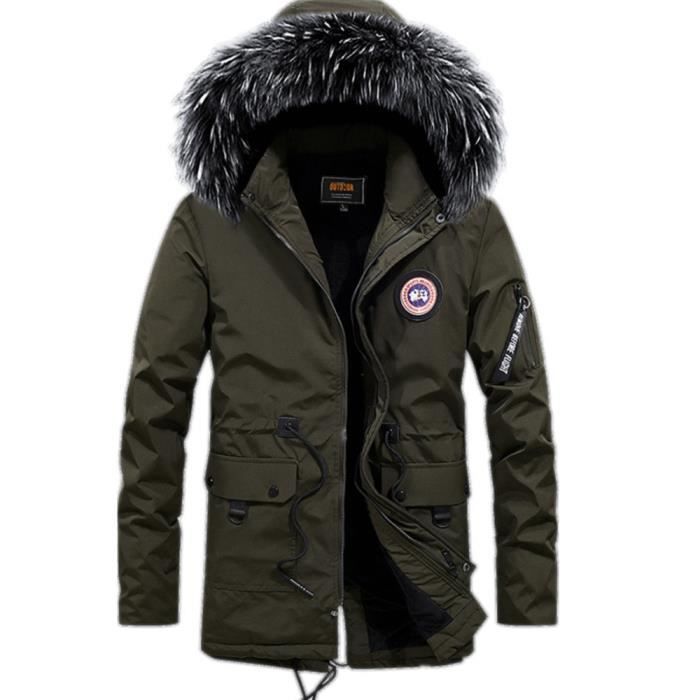 Manteau parka hiver homme clearance