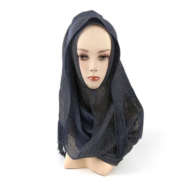 Gorras mujer Femmes casquettes Glands Musulman Stretch Turban Chapeaux Chemo Cap Perte De