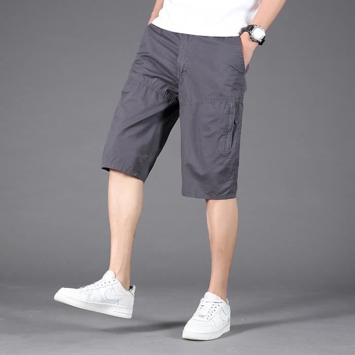 Pantacourt treillis hotsell homme
