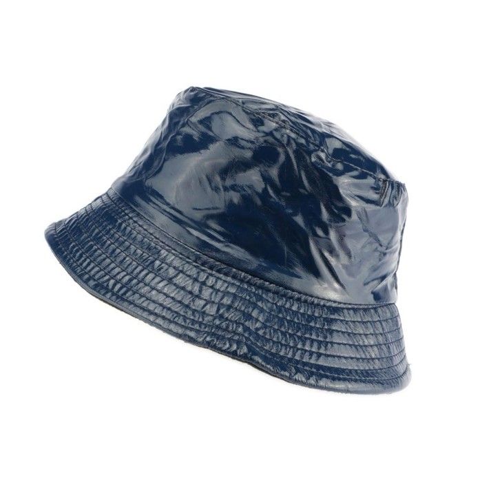 Chapeau pluie bleu Maud Nyls Création - Bleu - Taille unique