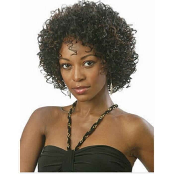 perruque naturelle afro americain