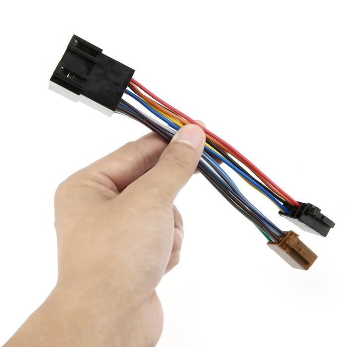 Adaptateur Câblage Audio ISO Pour Honda Et Suzuki - Connecteur Radio Voiture 12V, Compatible Accord, Civic, Swift, Etc. - 8