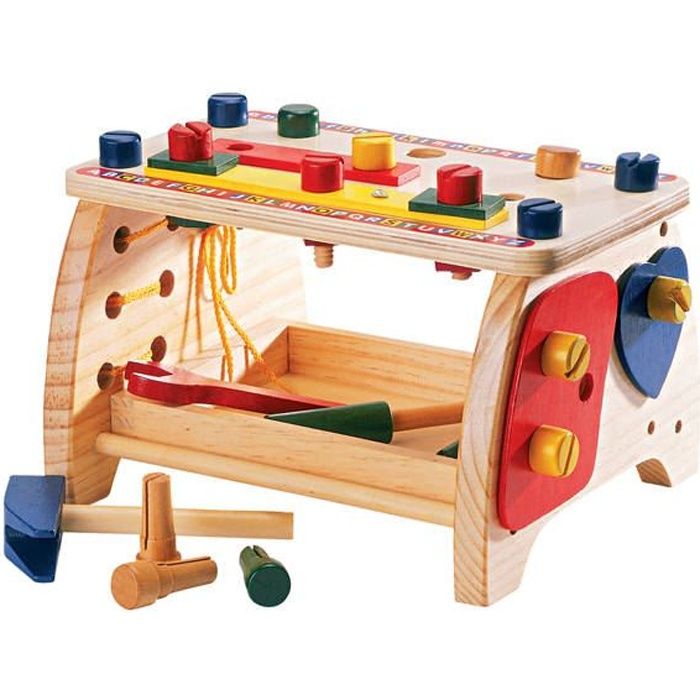 Etabli De Bricolage En Bois 38 Pieces Achat Vente Bricolage