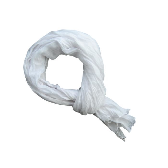 Cheche 100 Coton Blanc Homme Femme Enfant Fille Garcon Cdiscount Pret A Porter