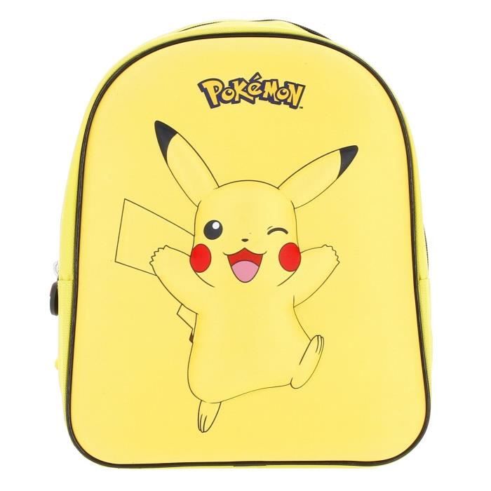 Pokemon Enfant Garçon Sac De Sport Grand Pikachu Loisir Décontracté Imprimé