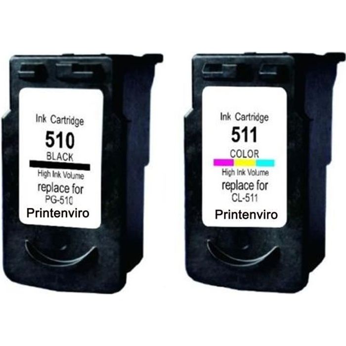 Cartouches d encre Canon PIXMA MG3600 - compatible avec canon pg 540 et cl  541 XL Noir - Tri-couleur - Cdiscount Informatique